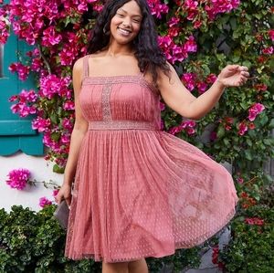 Maurices Polka Dot Lace Dress